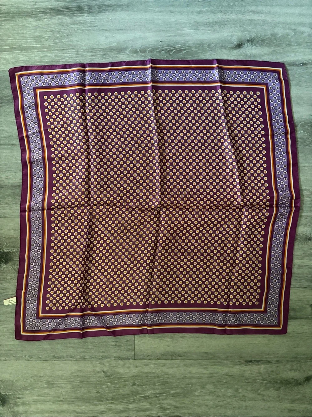 Vintage Groovy Morsly New York Scarf